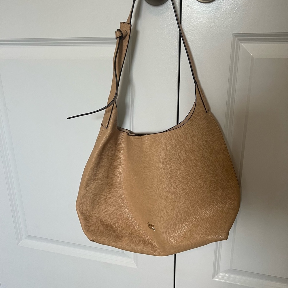 Michael Kors Hobo Tan Leather Shoulder Bag